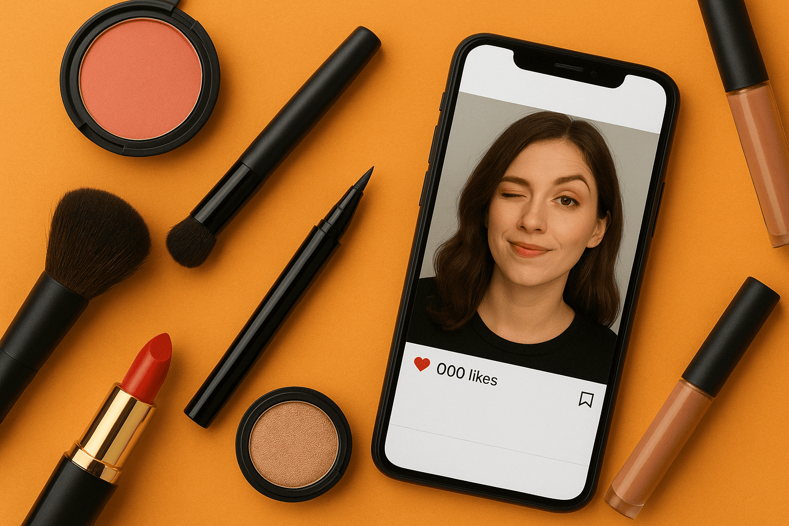 Funny Makeup Captions for Instagram
